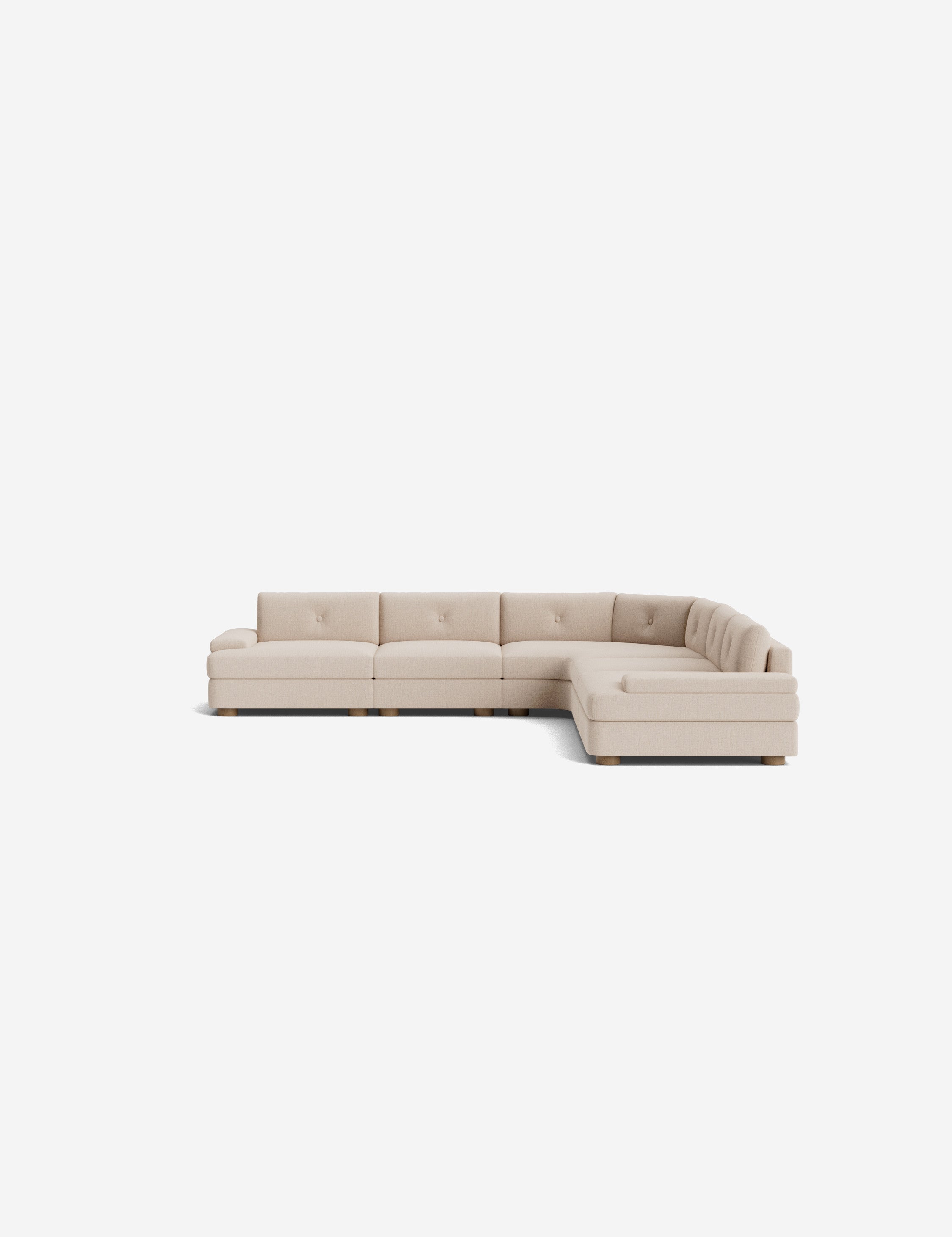 Lulu and Georgia Hill Modular Corner Sectional Sofa - view 20