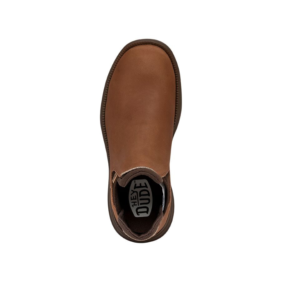 HEYDUDE shoes Branson Boot Craft Leather - Cognac - view 7