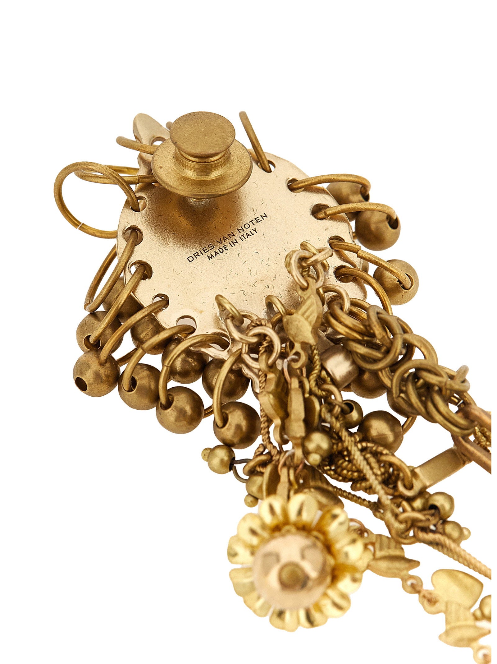 Dries Van Noten Cascade Pendant Brooches – 79% brass 20% rsn 1% abs - view 3