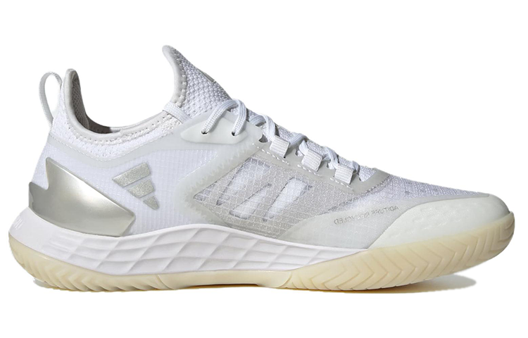 Adidas Adizero Ubersonic 4.1 Cloud White Silver Metallic Grey (Women'S) - view 2