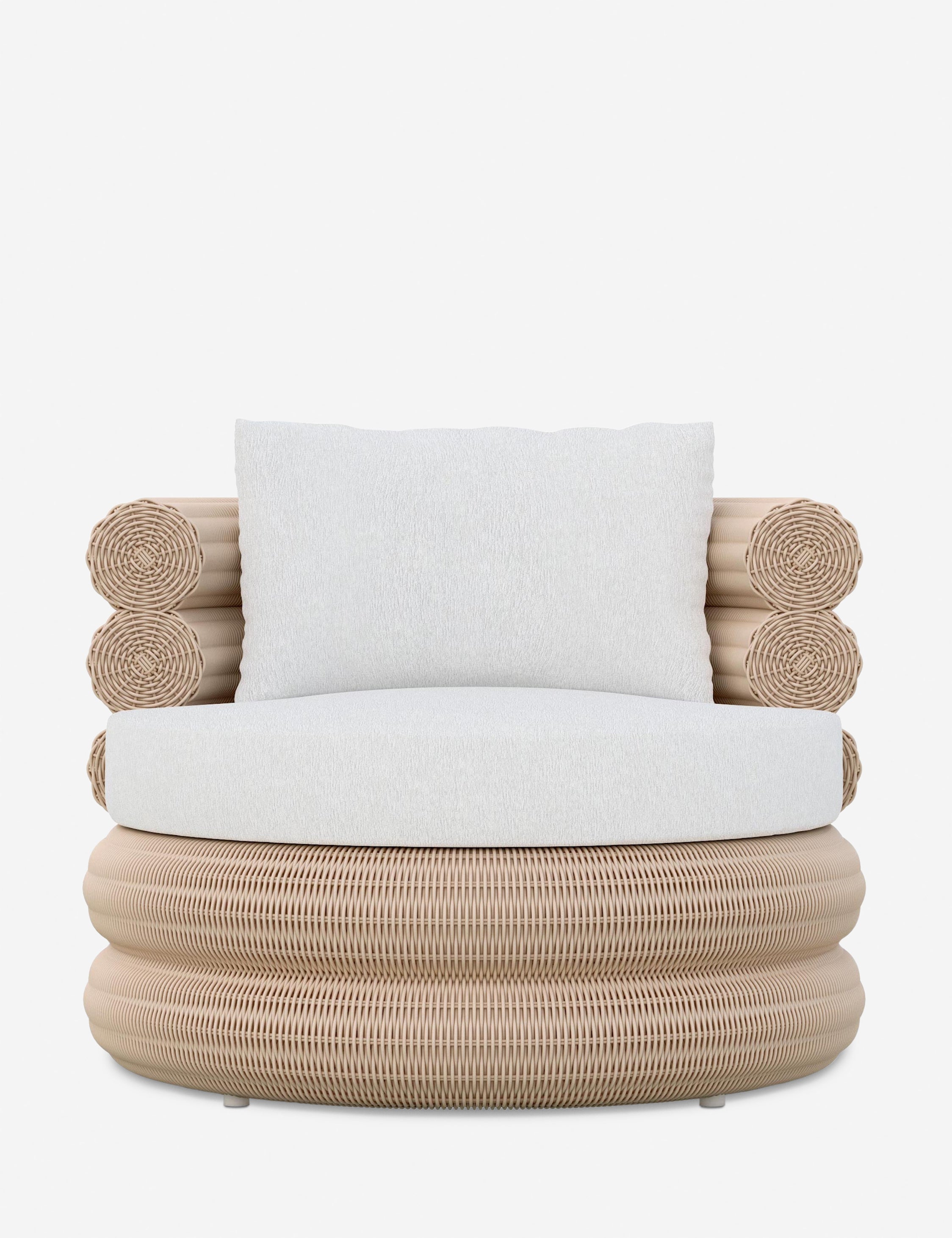 Castaneda indoor outdoor – Lulu and Georgia Castaneda Indoor / Outdoor Swivel Chair