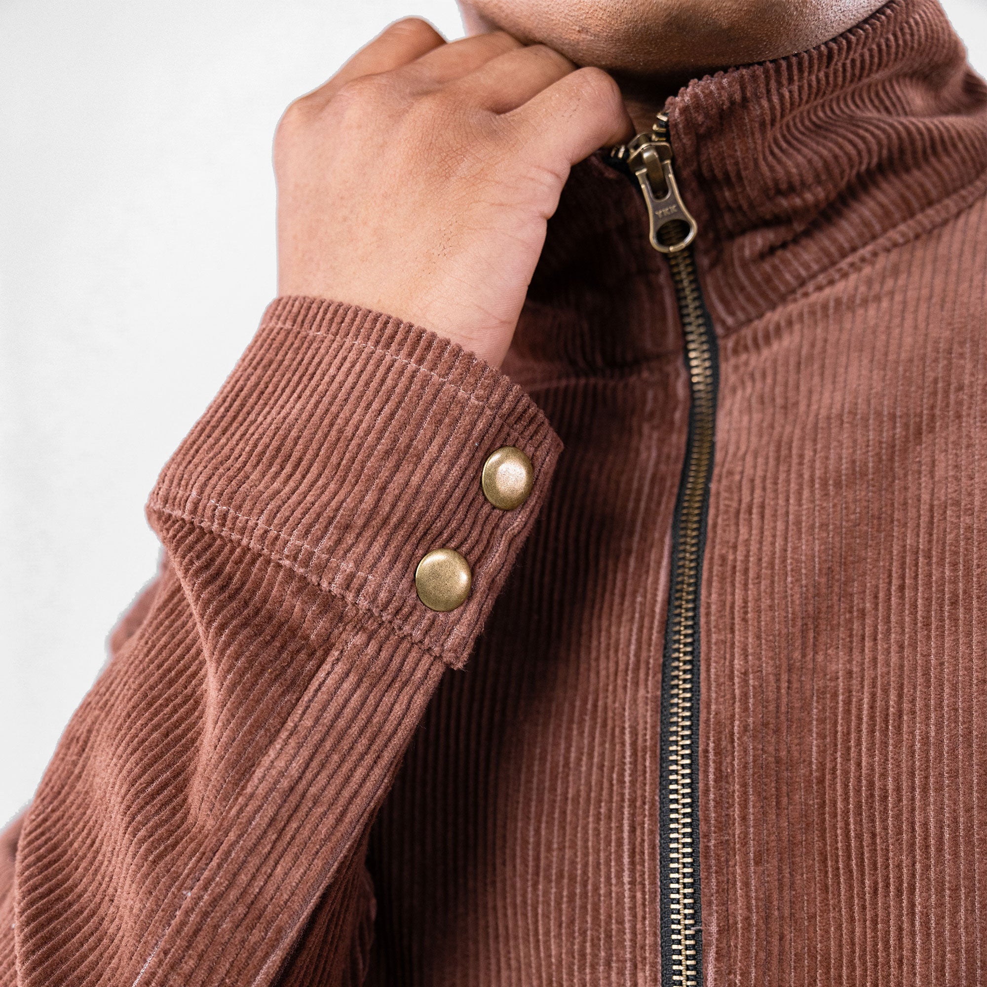 Superkicks | Corduroy Jacket { Mud Brown - view 7