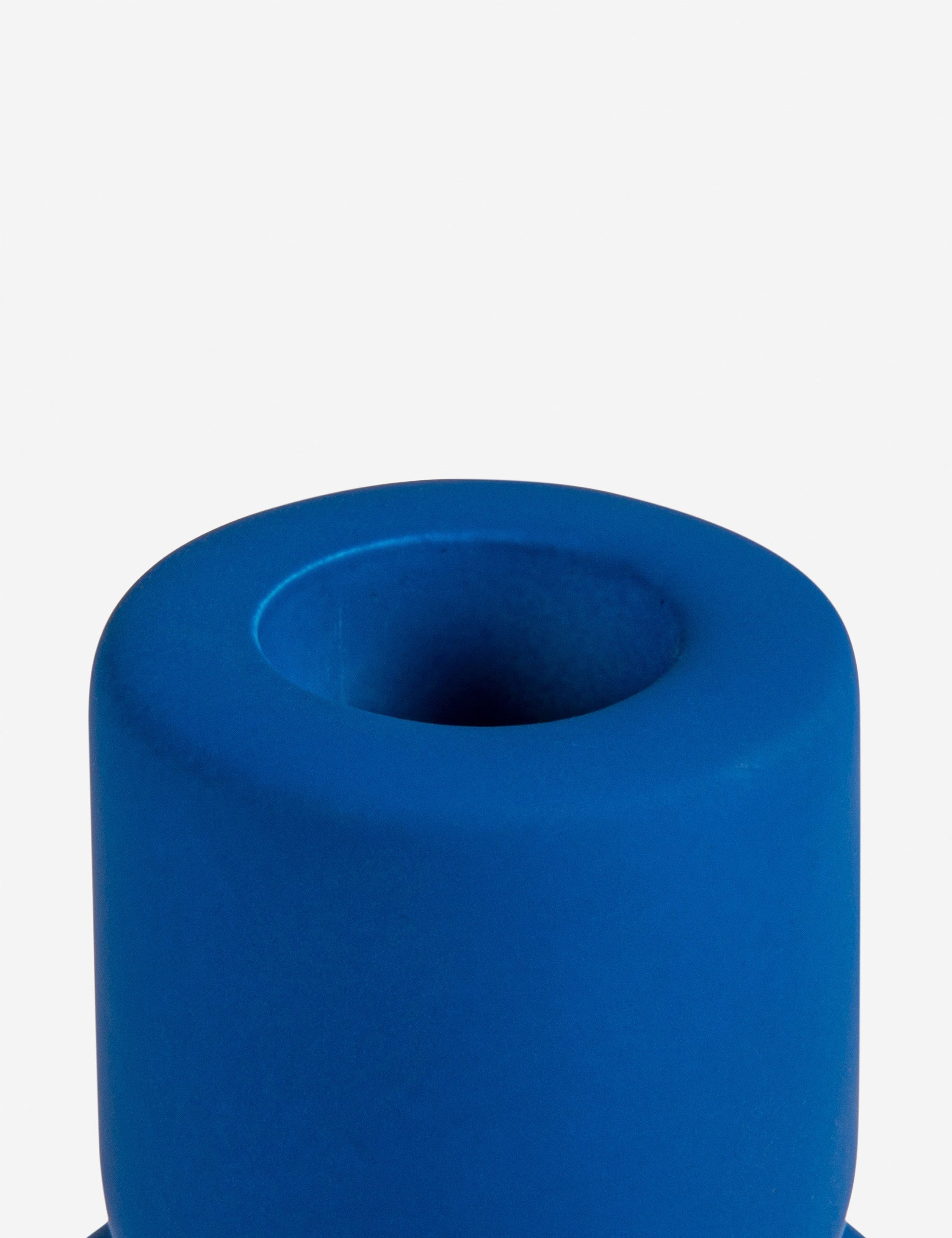 Lulu and Georgia Forma Taper Candle Holder – Blue - view 2
