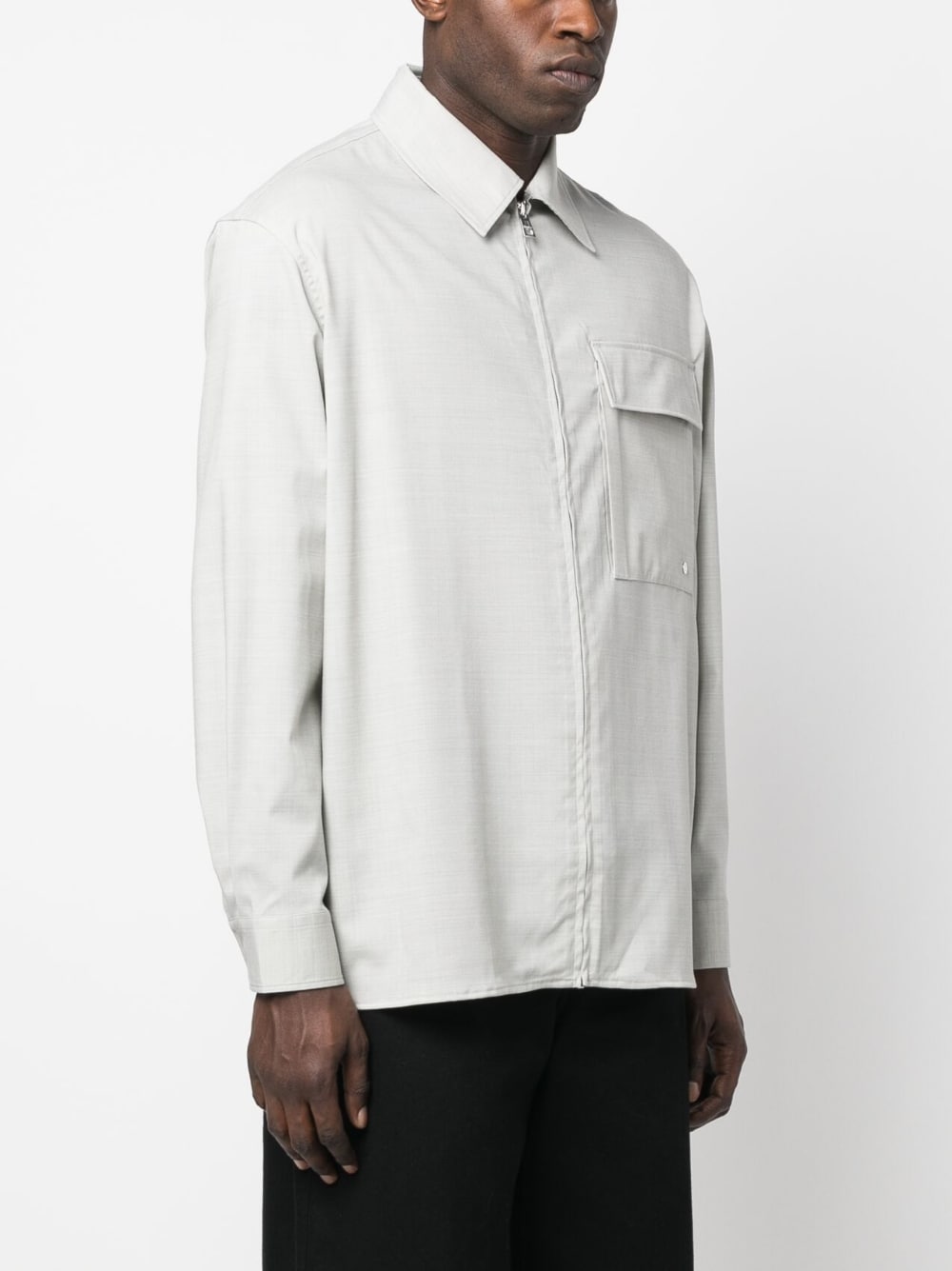 Études Ãtudes Wool blend shirt - view 4