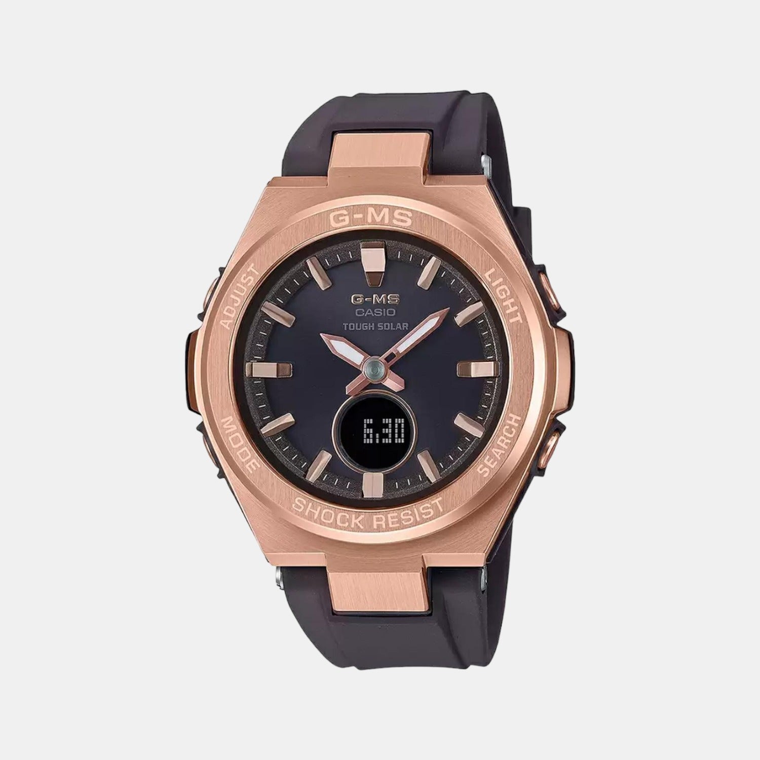 Casio Baby-G Women Quartz Black Dial Analog-Digital Resin Watch B217