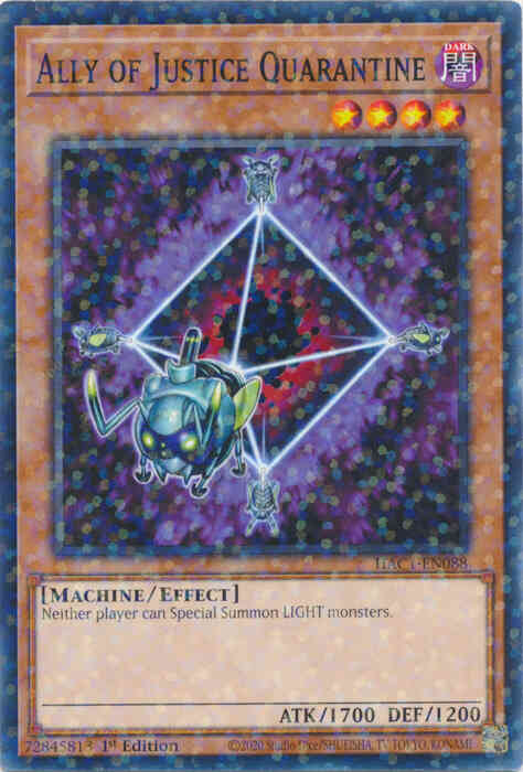Yu-Gi-Oh! Ally of Justice Quarantine - HAC1-EN088 - Duel Terminal Normal Parallel Rare - 1st Edition