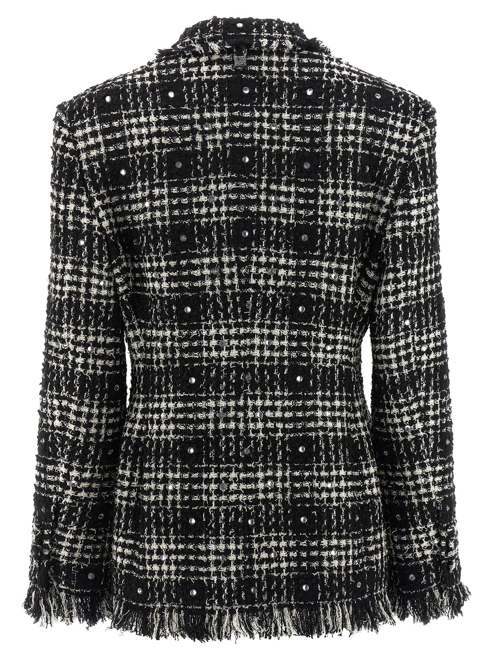 Giuseppe Di Morabito Tweed And Rhinestone Blazer - view 2