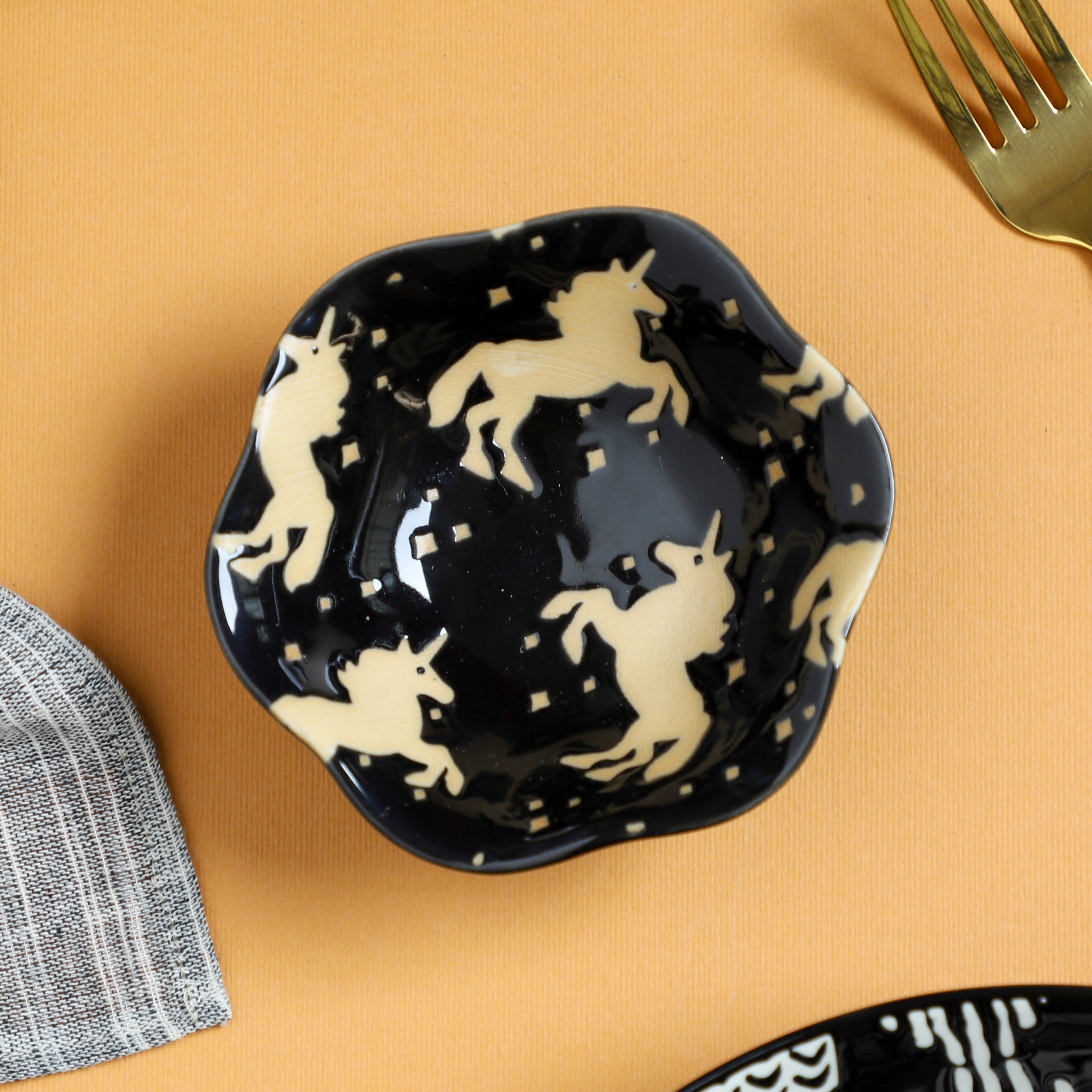 Nestasia Small Plates Black - view 9