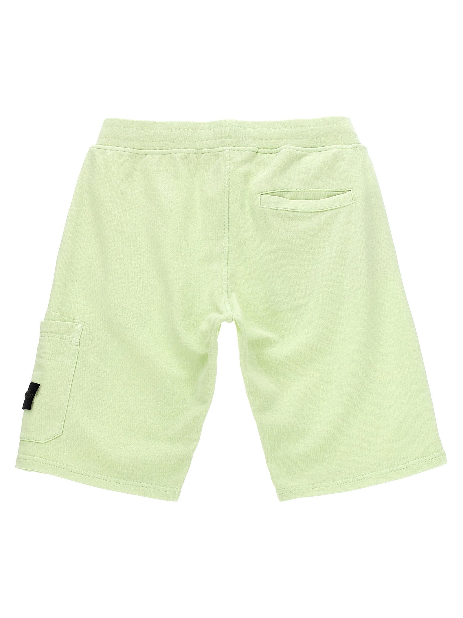 Stone Island Junior Cargo Badge Logo Bermuda Shorts - view 2