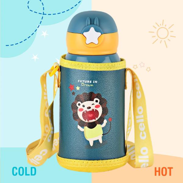 Cello Lucky Hot & Cold Stainless Steel Kids Water Bottle, 500ml - view 23