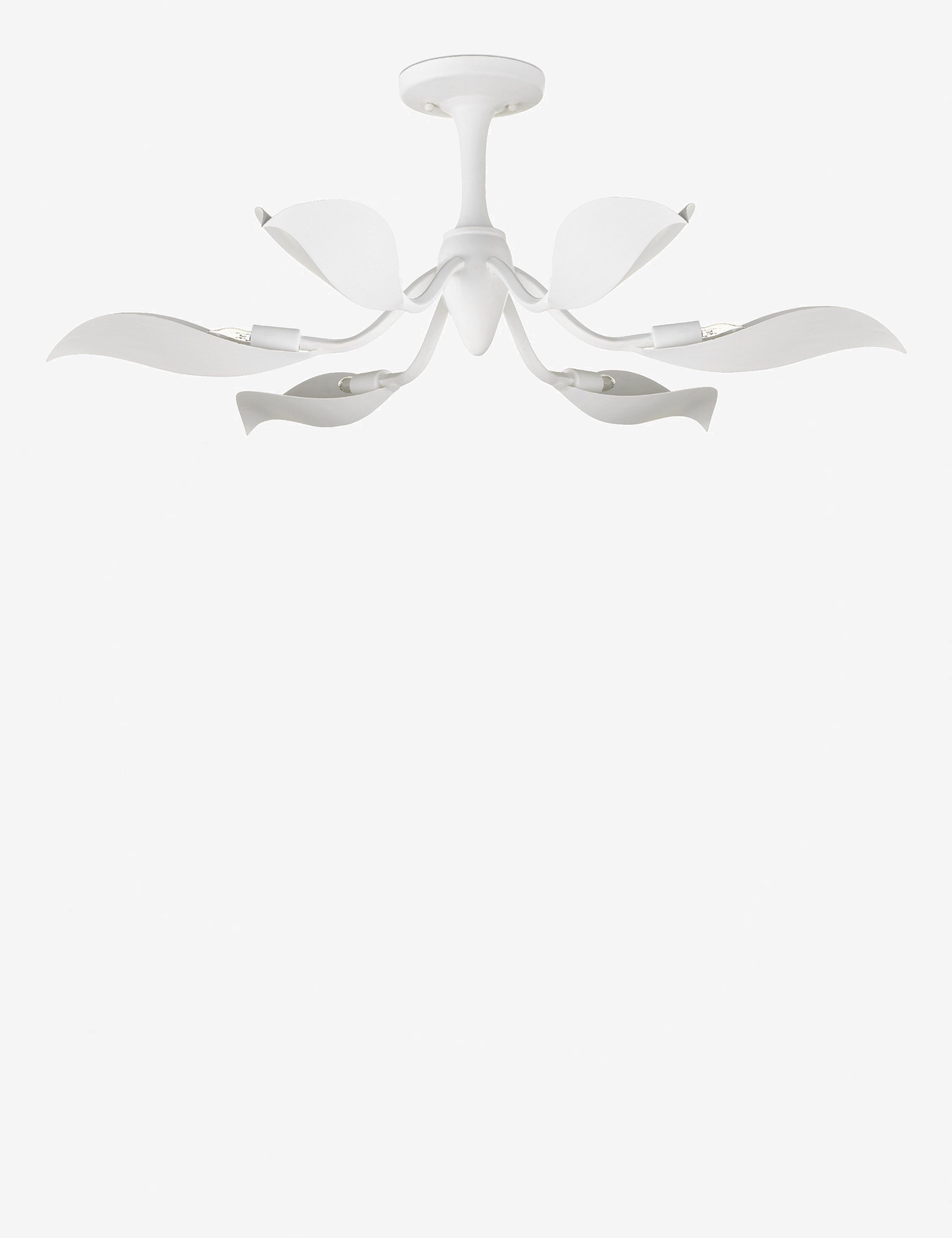 Lulu and Georgia Popelin Semi-Flush Mount Light