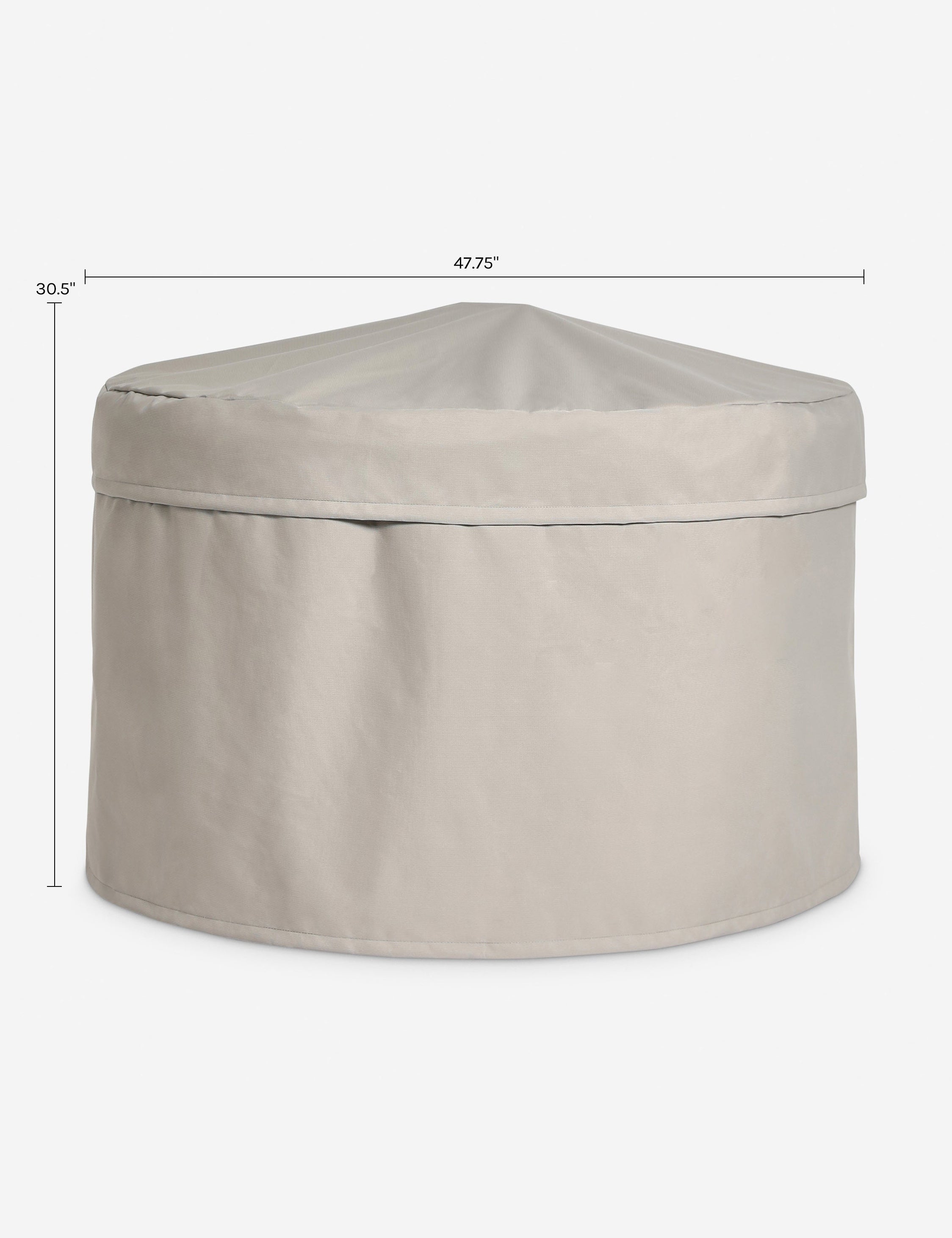 Lulu and Georgia Ruiz Round Dining Table Outdoor Furniture Cover - view 2