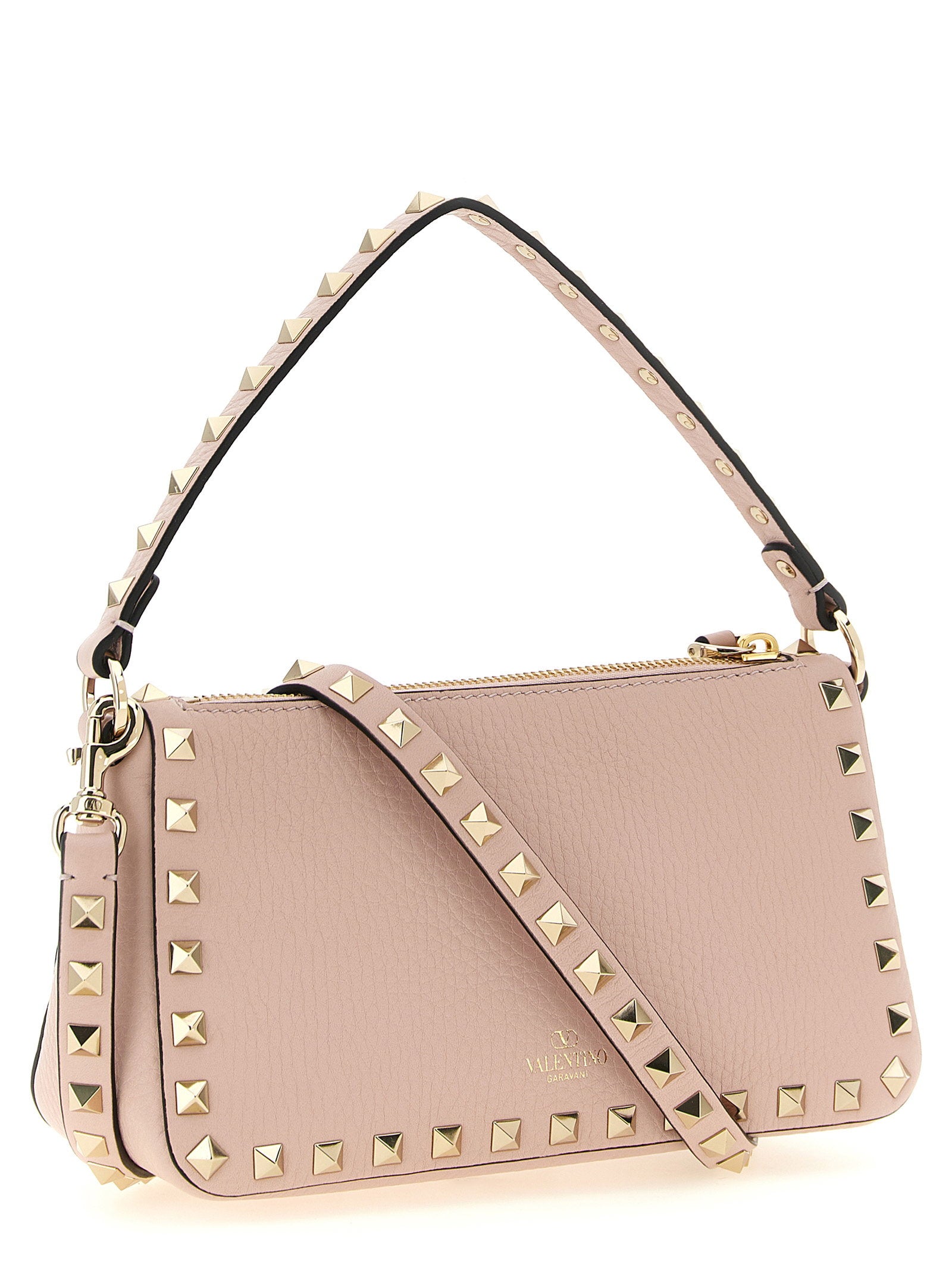 Borsavalentino Garavani Rockstud Small Shoulder Bag - view 2