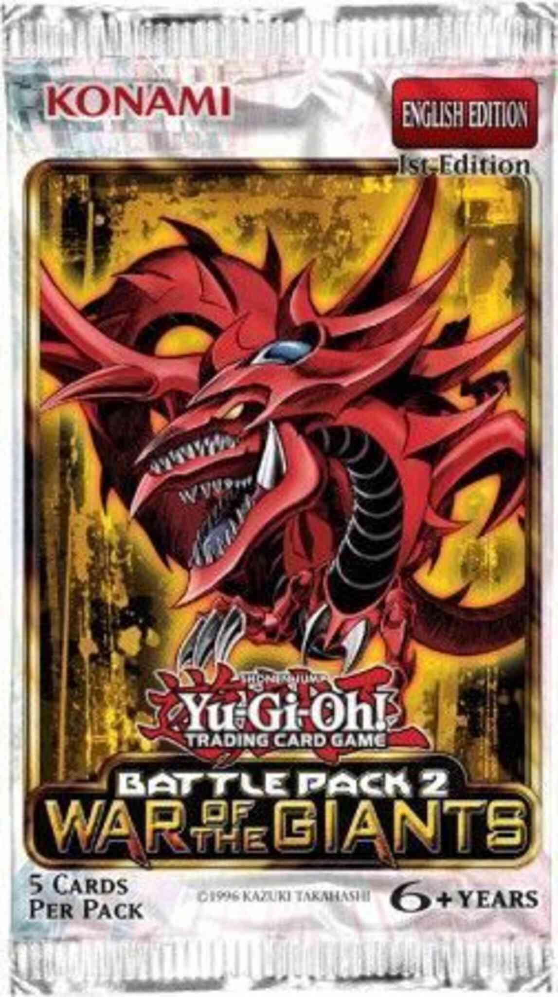 Yu-Gi-Oh! Battle Pack 2: War of the Giants 1st Edition Booster Pack