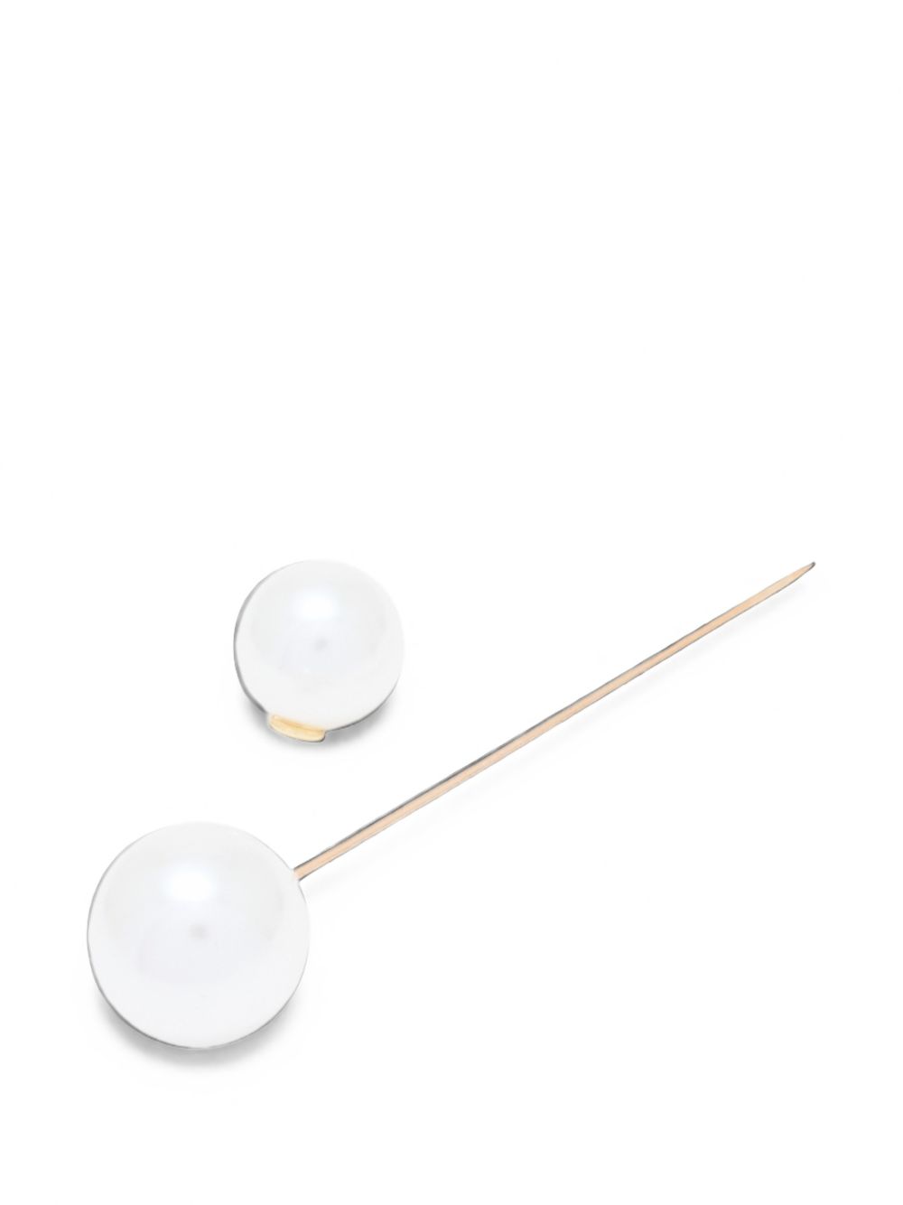 Emporio Armani Bijoux WHITE – 60% Polyester, 40% Brass - view 2