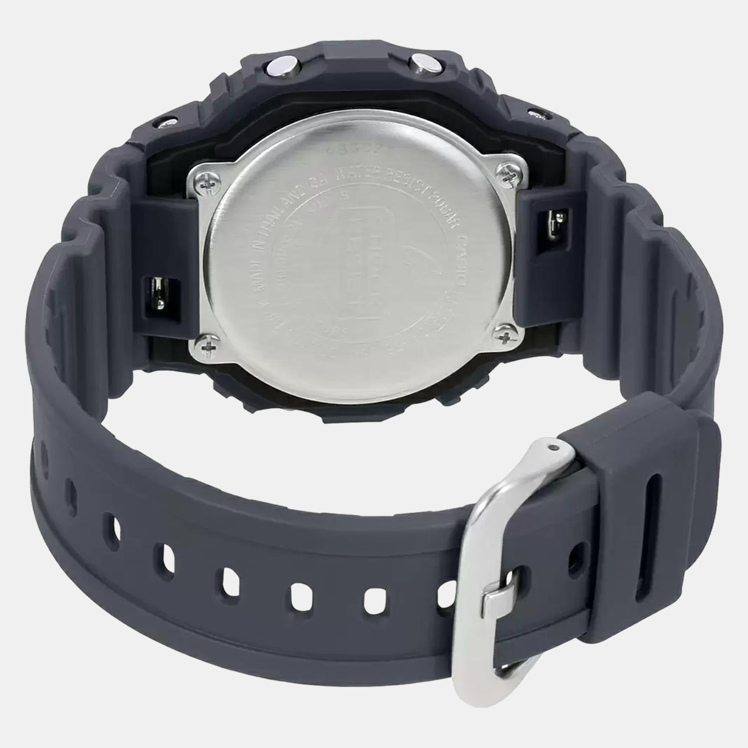 Casio G-Shock Men Quartz Grey Dial Digital Resin Watch G1016 - view 5