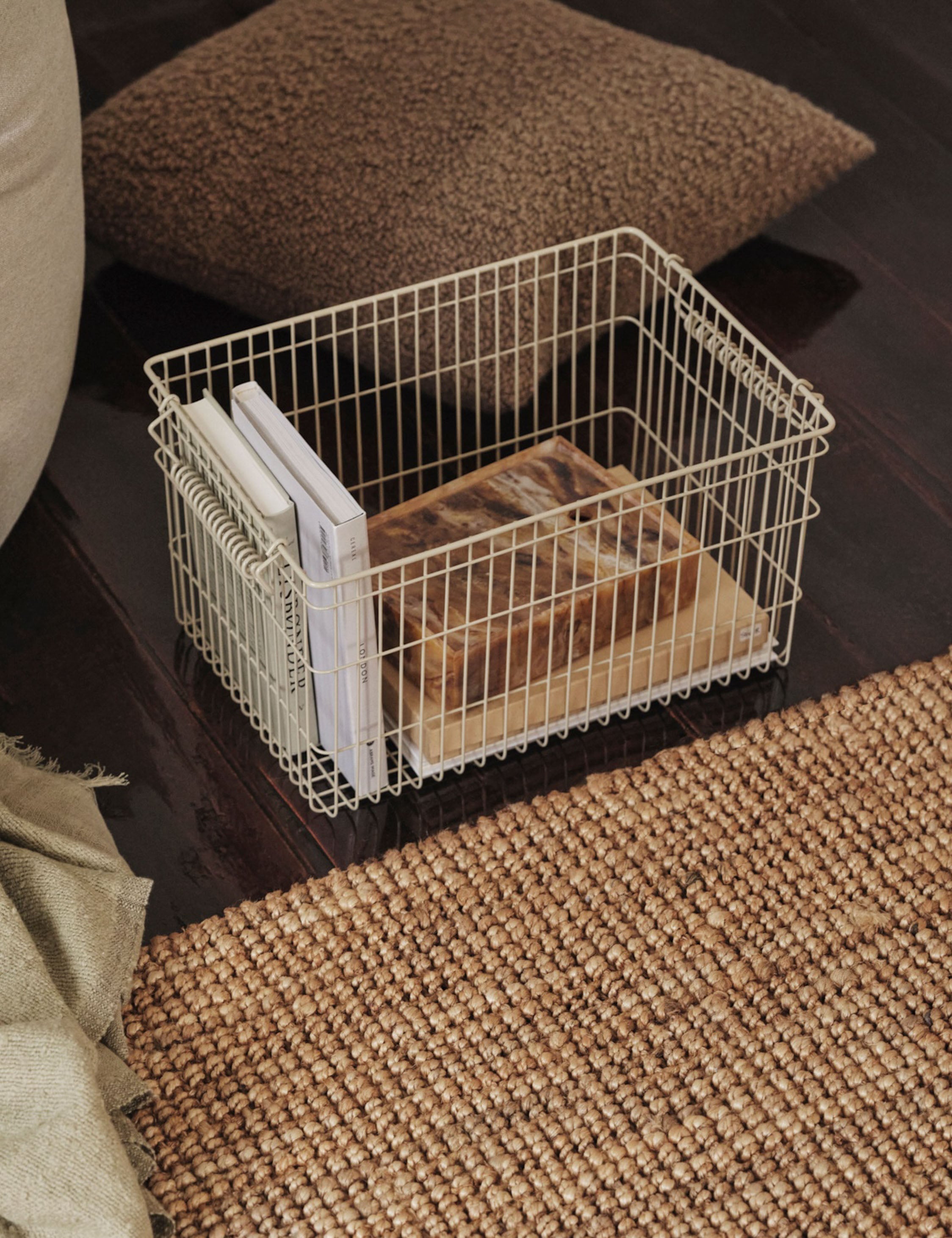 Lulu and Georgia Cala Stackable Baskets (Set of 2) by Ferm Living - view 9