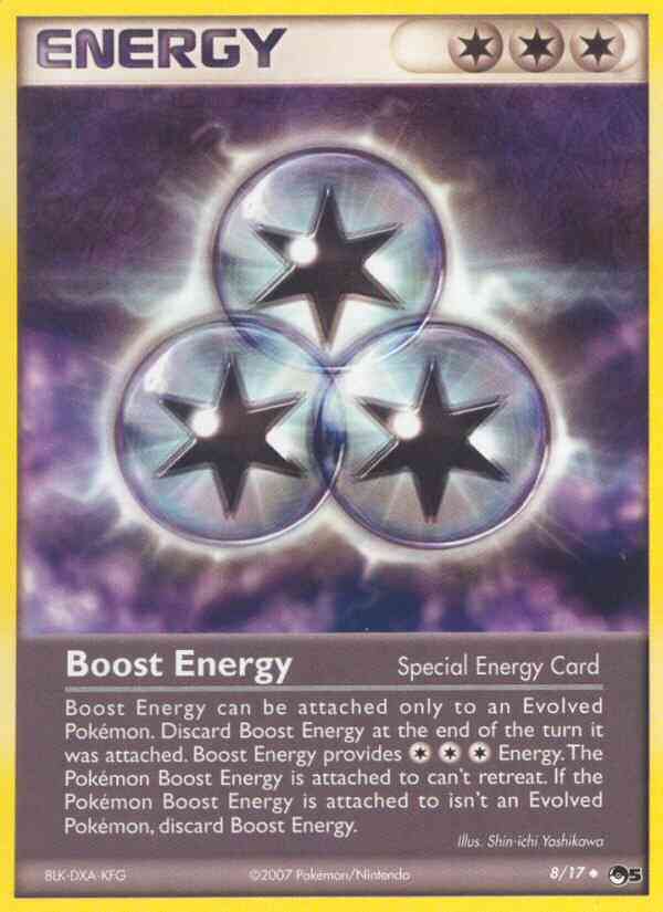 Uncommon pop5-8 non-holo – Pokémon Boost Energy - 8/17 - Uncommon [pop5-8] [Non-Holo]