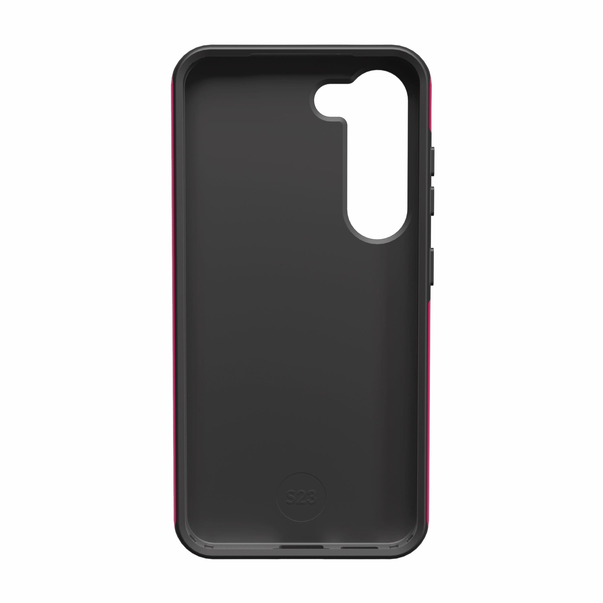 Casetry Think Pink | Solid Neon Pink Samsung Case - view 8