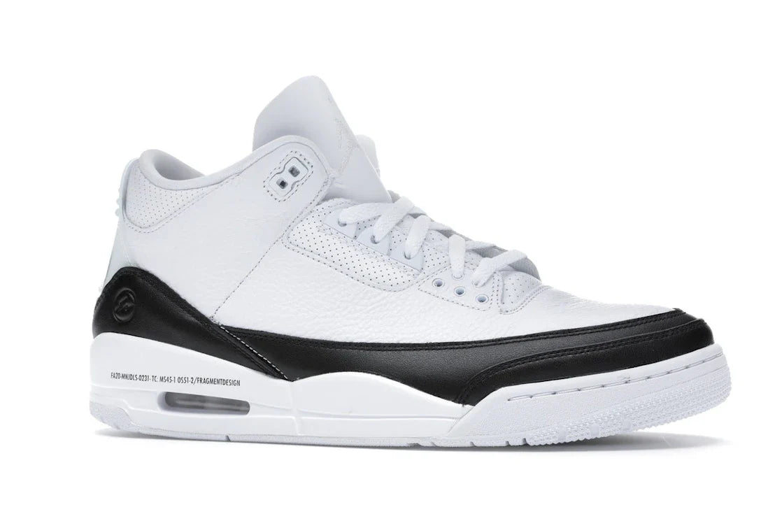 Nike x Fragment Air Jordan 3 'White' - view 2