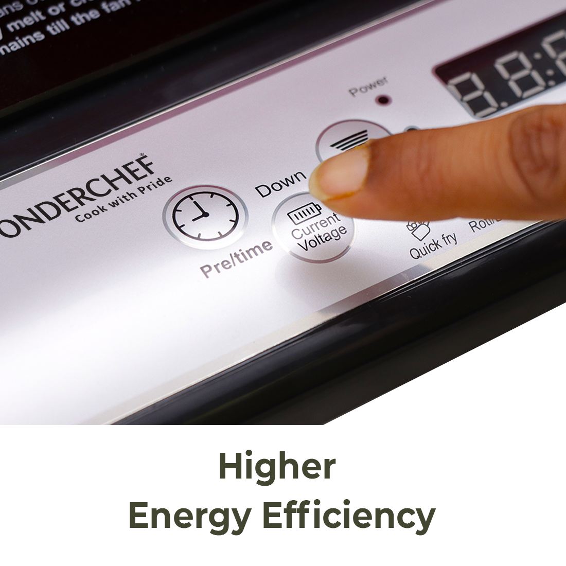 Wonderchef Torino Induction Cooktop with 11 Pre-set Cooking Menus|2000 Watt - view 7