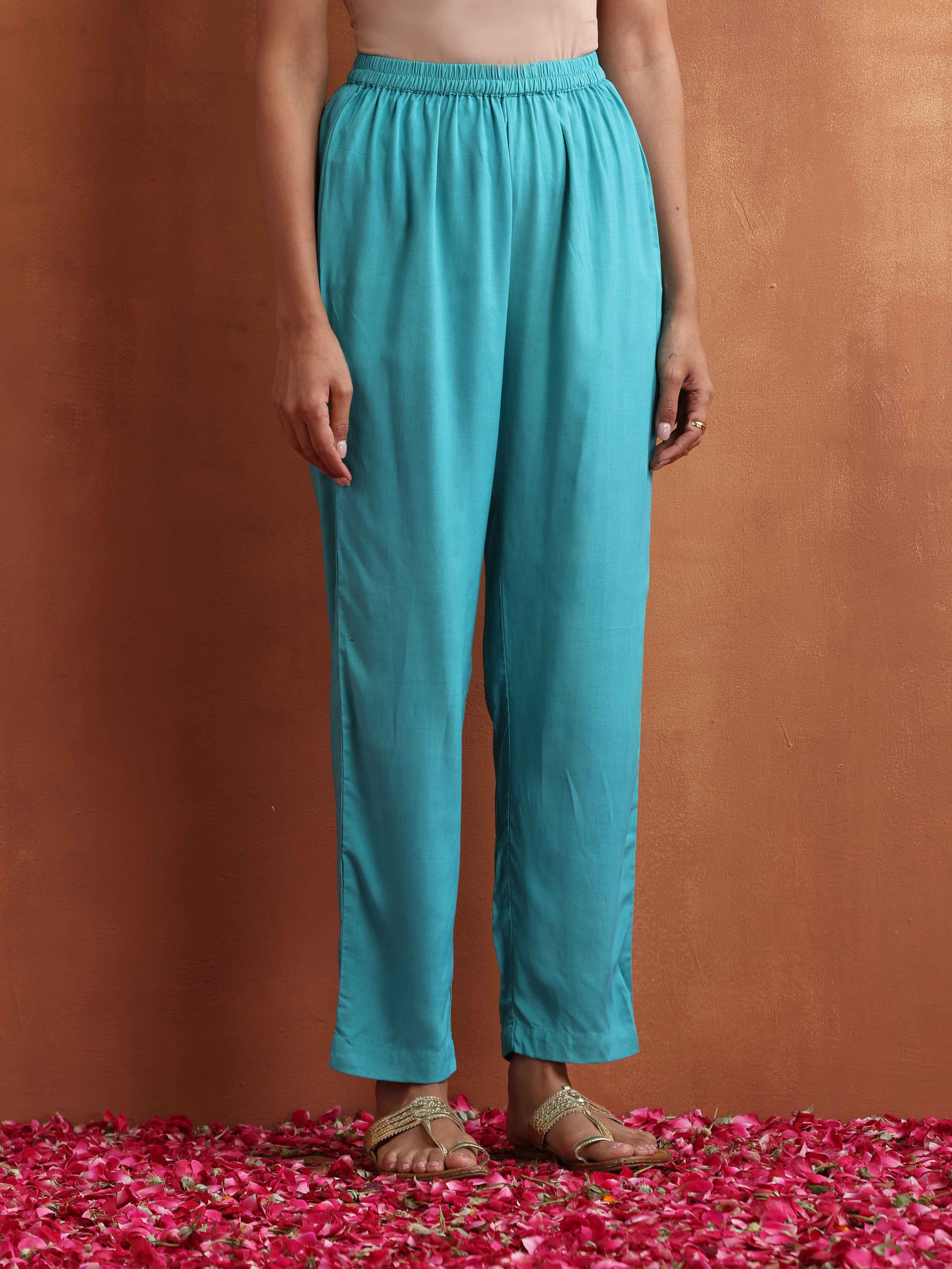 trueBrowns Off White Print Kurta Co-ord Set - view 6