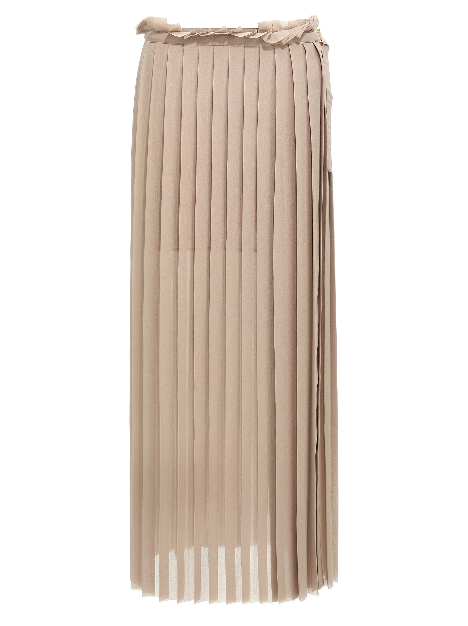 Ami Paris Pleated Skirt – 100% polyester