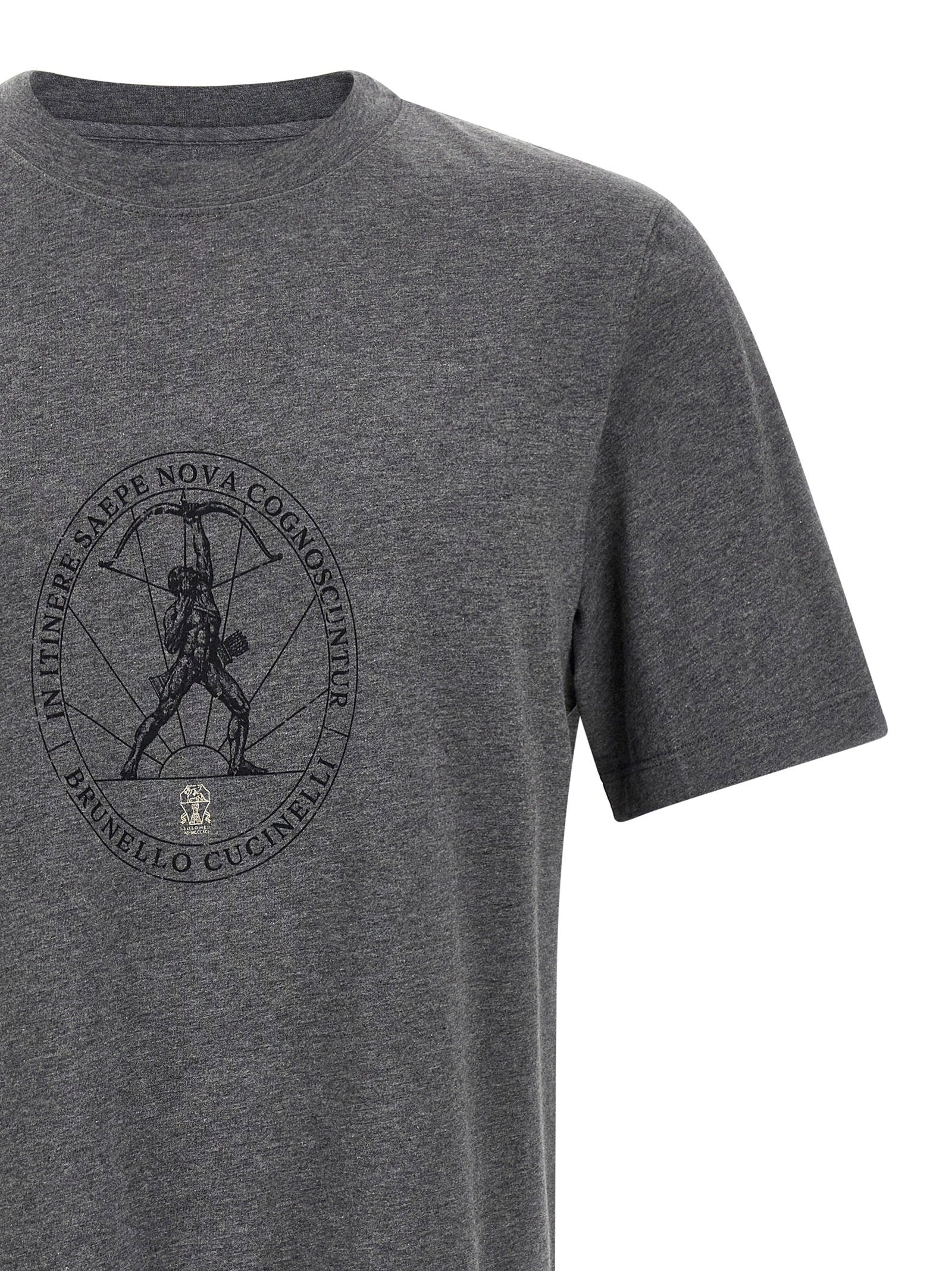 Brunello Cucinelli Printed T-shirt – 100% cotton - view 3