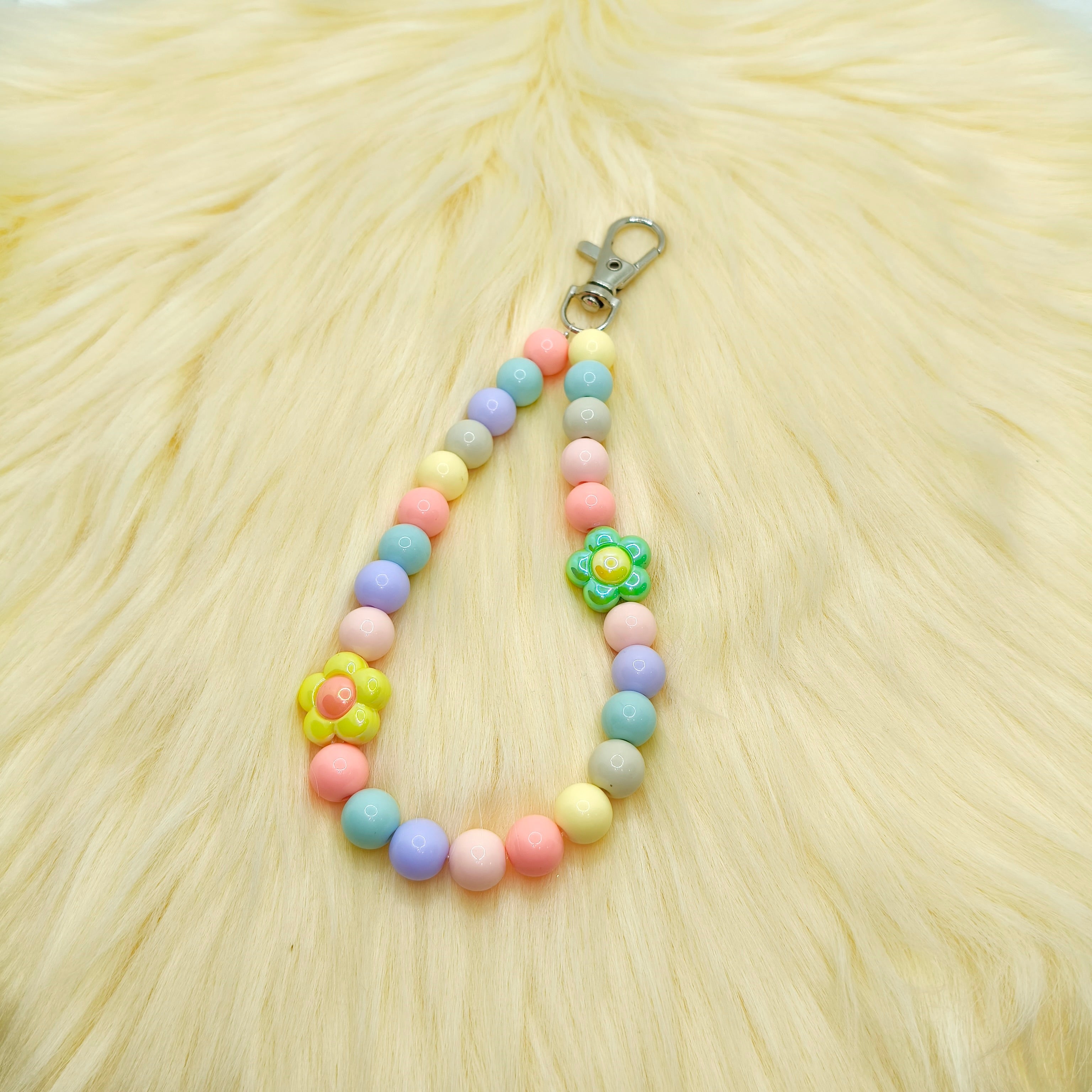 Casebasket Pastel Flower Phone Hook Chain Charm - view 2