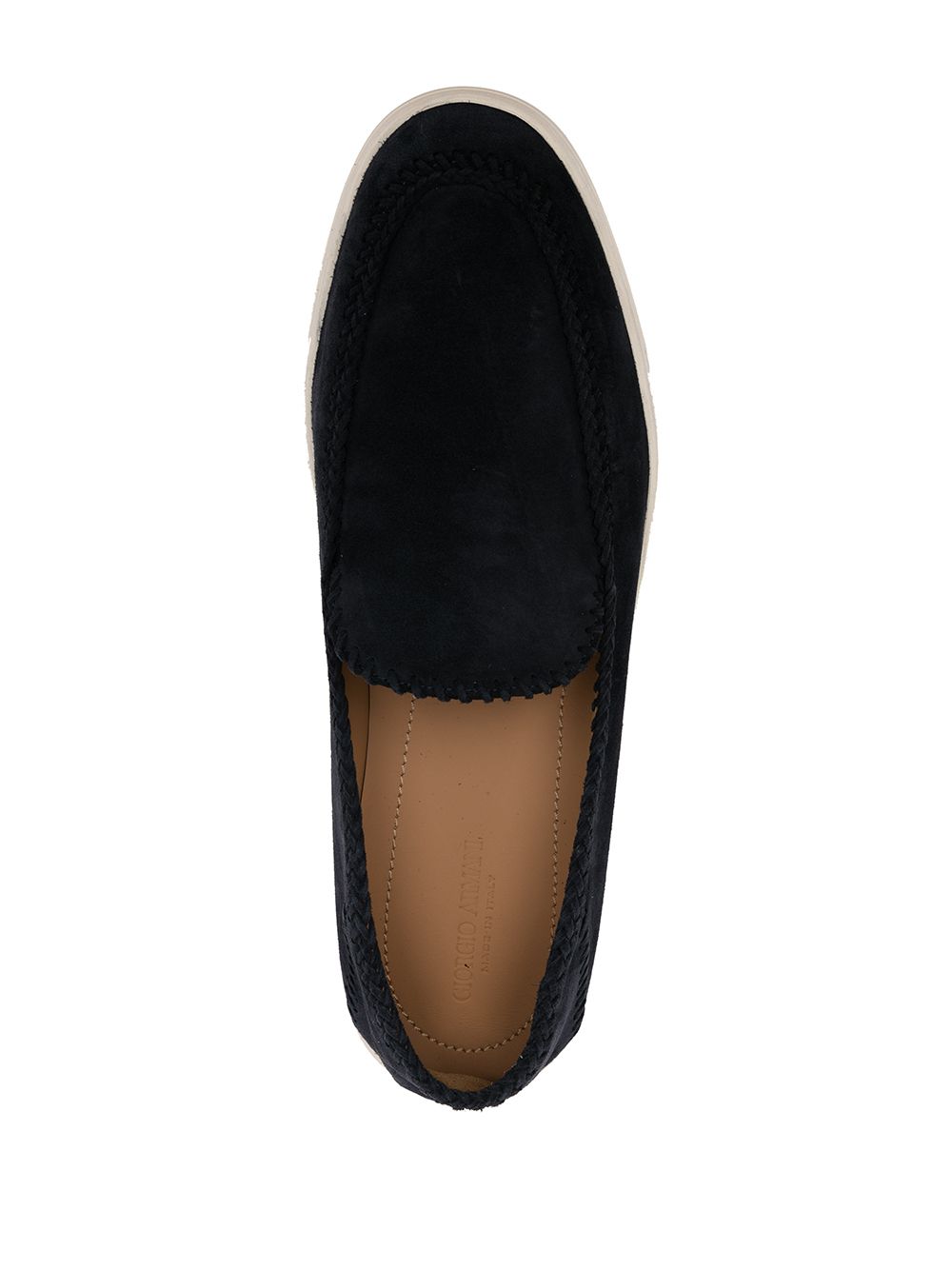 Giorgio Armani Leather slip-on sneakers – Calf Leather 100% - view 5