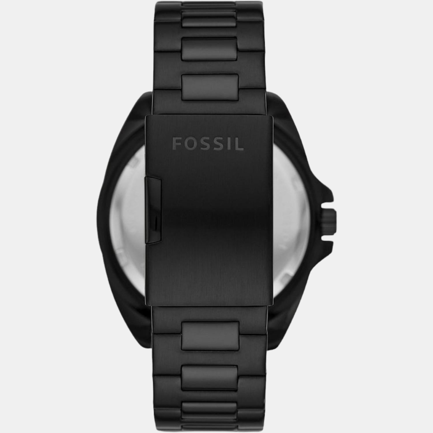 Fossil Autocross Men Quartz Black Dial Chronograph Stainless Steel Watch BQ2551 - view 2