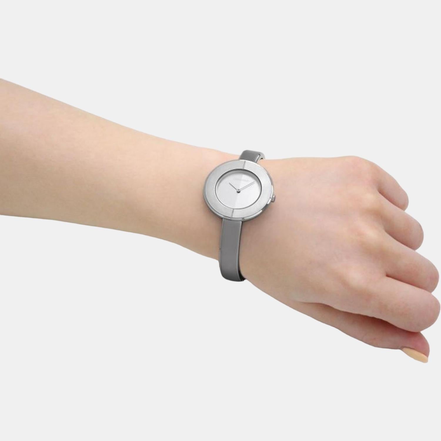 Calvin Klein Confidence Women Quartz Silver Dial Analog Stainless Steel Watch 25200022 - view 4