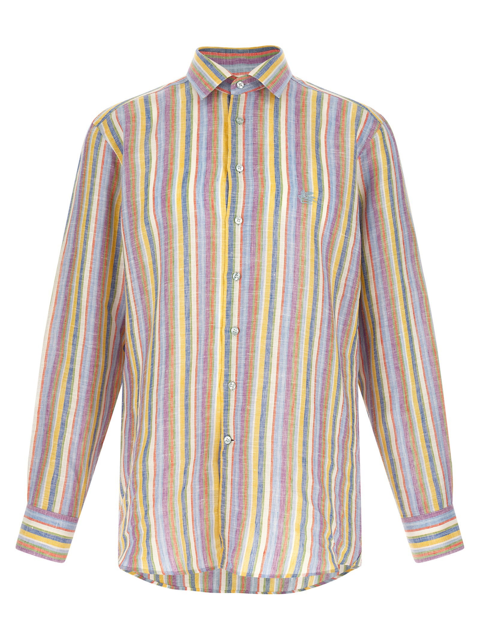 Etro Striped Linen Shirt – 100% linen