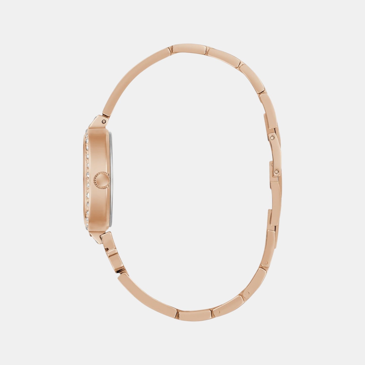 Guess Giselle Women Quartz Rose Gold Dial Analog Recycled Steel Watch GW0929L3 - view 8