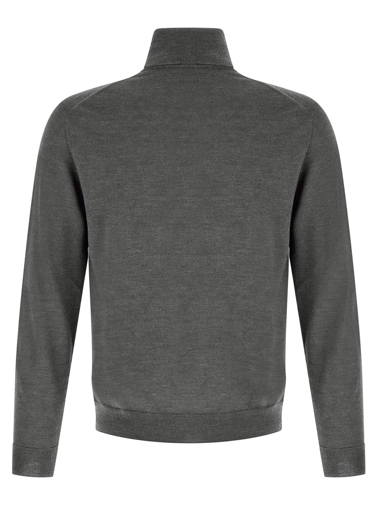 Zanone Turtle-neck Sweater – 100% virgin wool - view 2