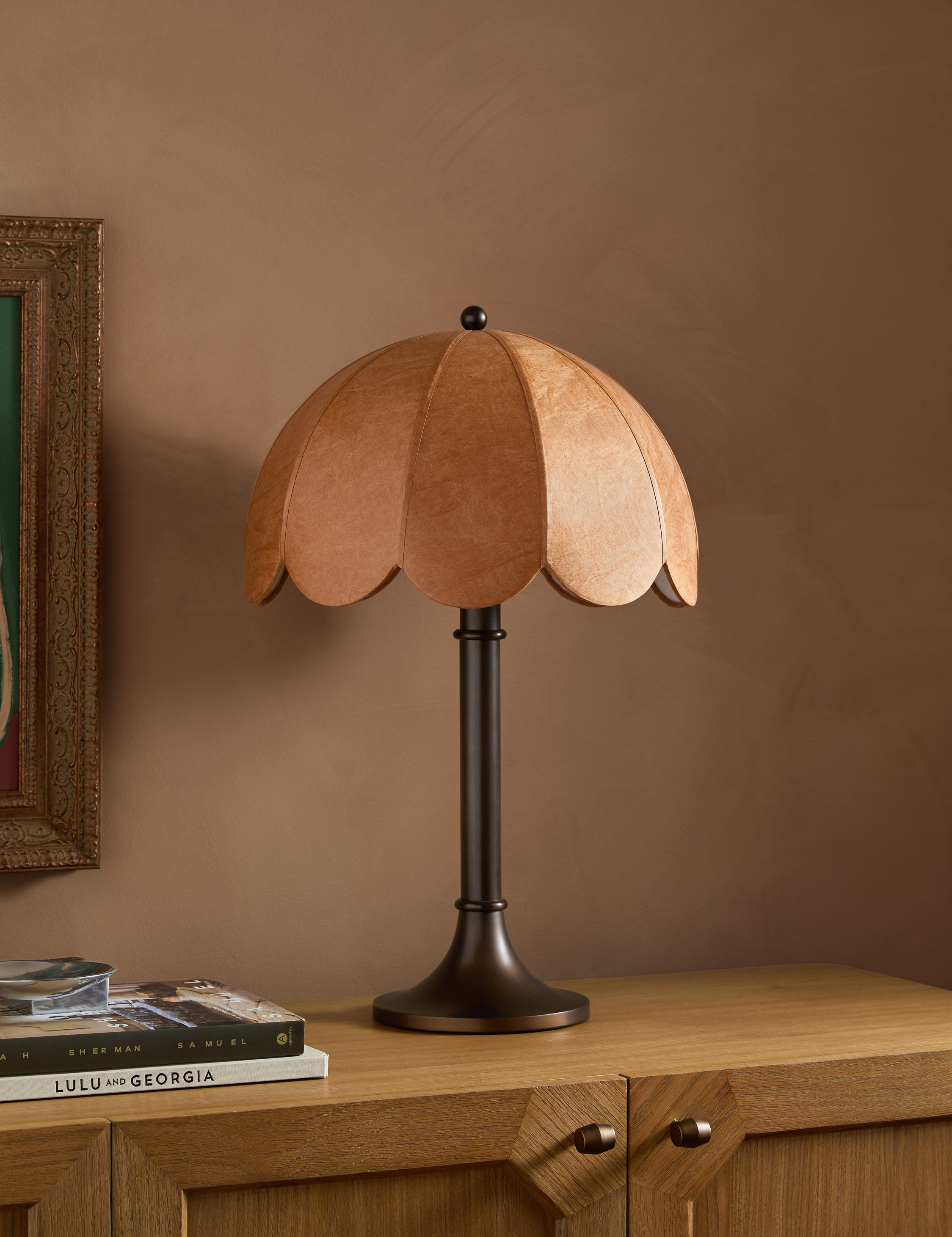 Lulu and Georgia Musso Table Lamp – Aged Brass