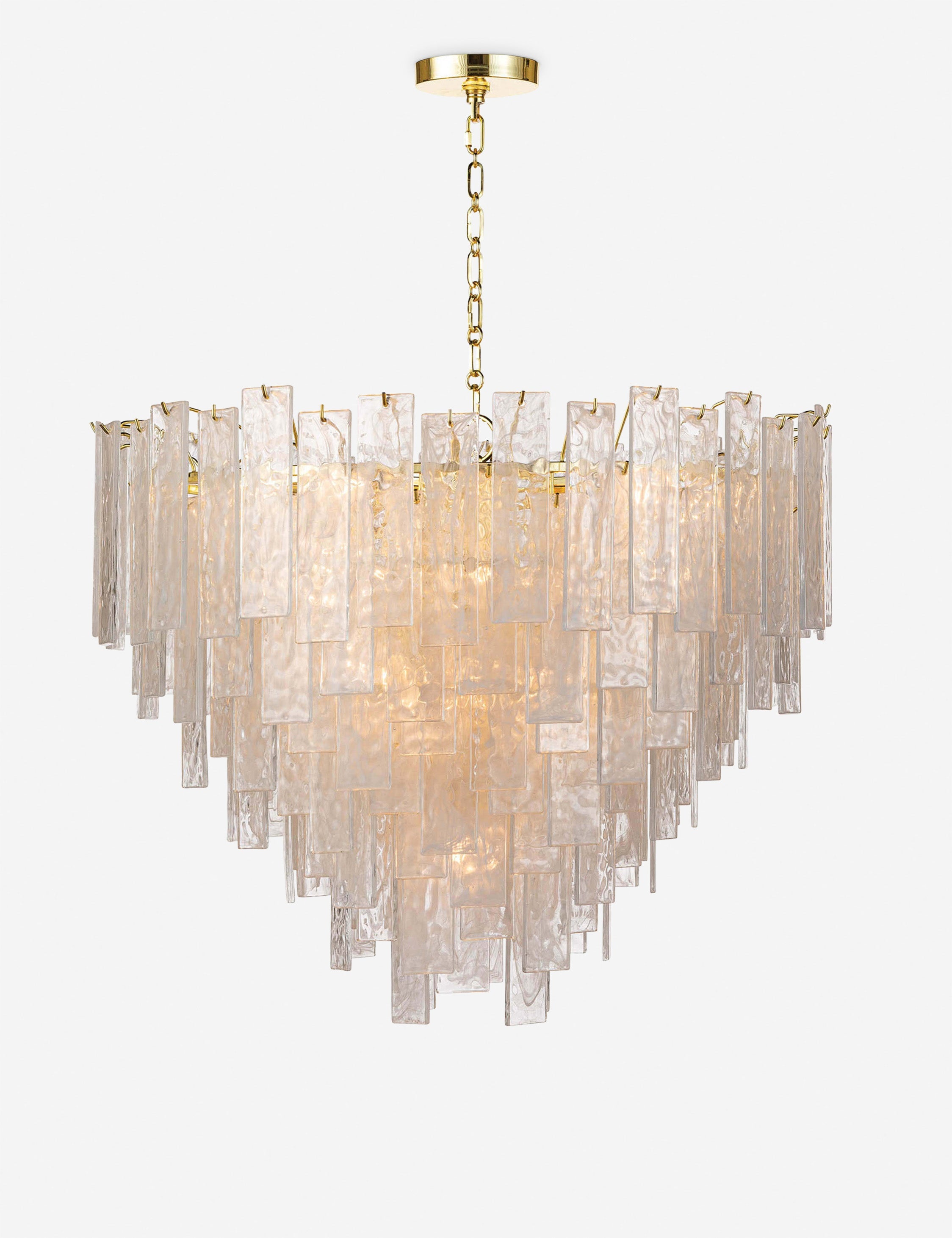 Lulu and Georgia Glacier Chandelier by Regina Andrew