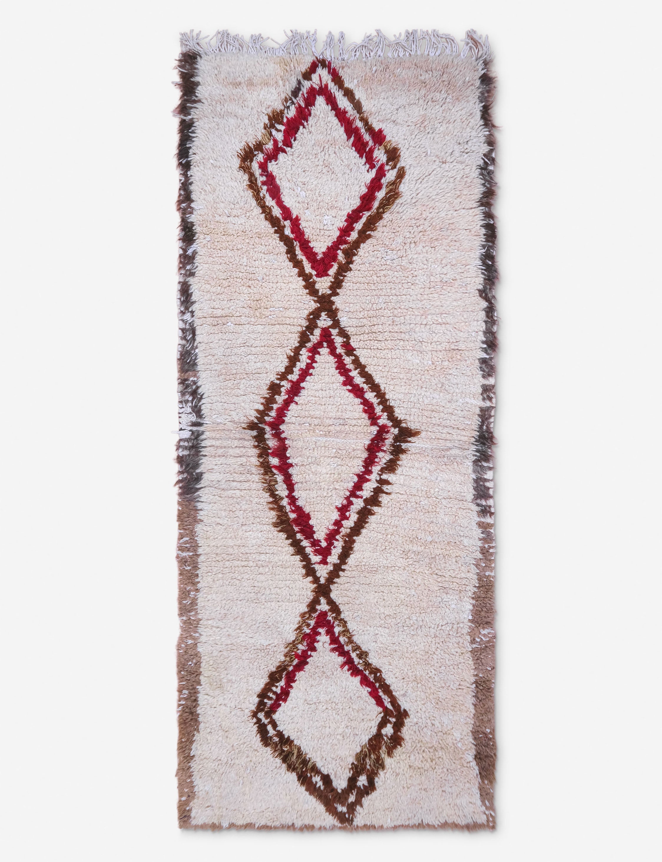 Lulu and Georgia Vintage Moroccan Runner Rug no. 11, 2'4" x 6'