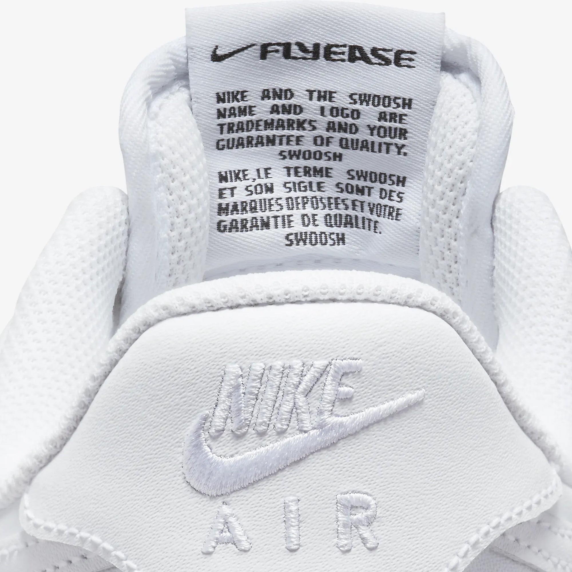 Nike | AIR FORCE 1 '07 FLY EASE { WHITE/WHITE/WHITE - view 5