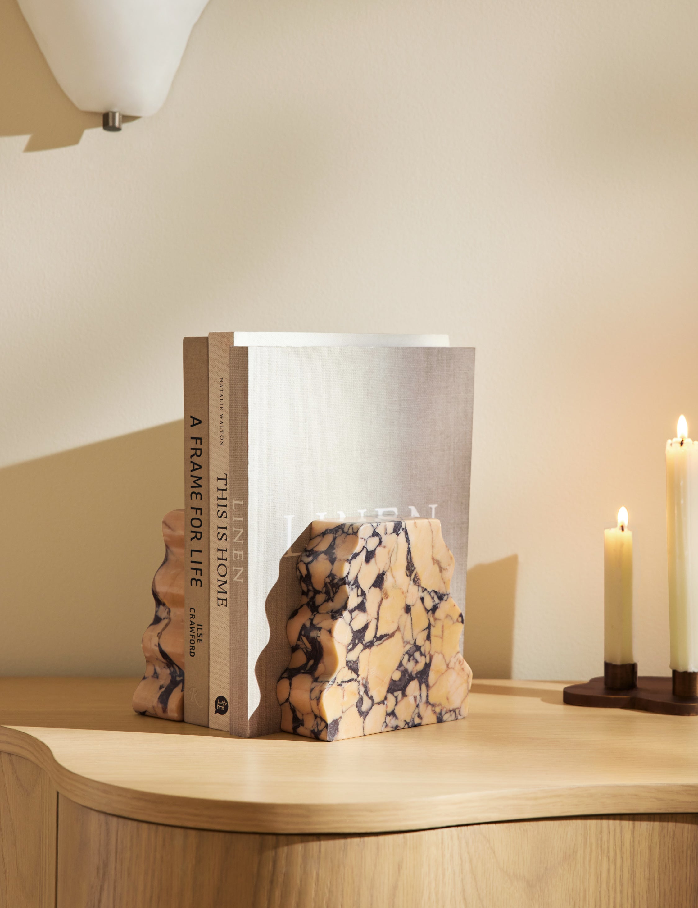 Lulu and Georgia Blithe Bookends (Set of 2) by Lolly Lolly Ceramics - view 2