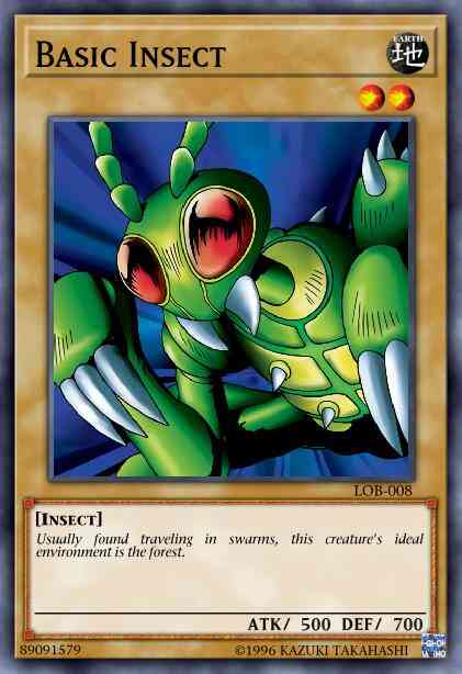 Yu-Gi-Oh! Basic Insect - LOB-008 - Common - Unlimited
