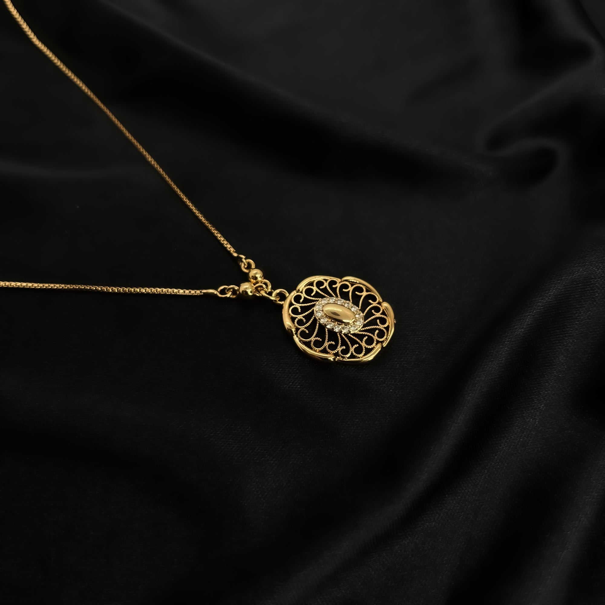 Branta Fancy Diamond Necklace For Women - view 2