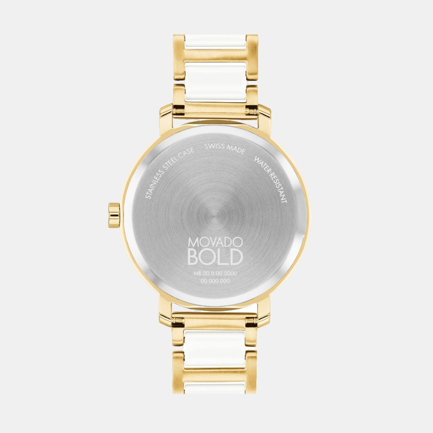 Movado Bold Women Quartz Silver Dial Analog Stainless Steel Watch 3601238 - view 3