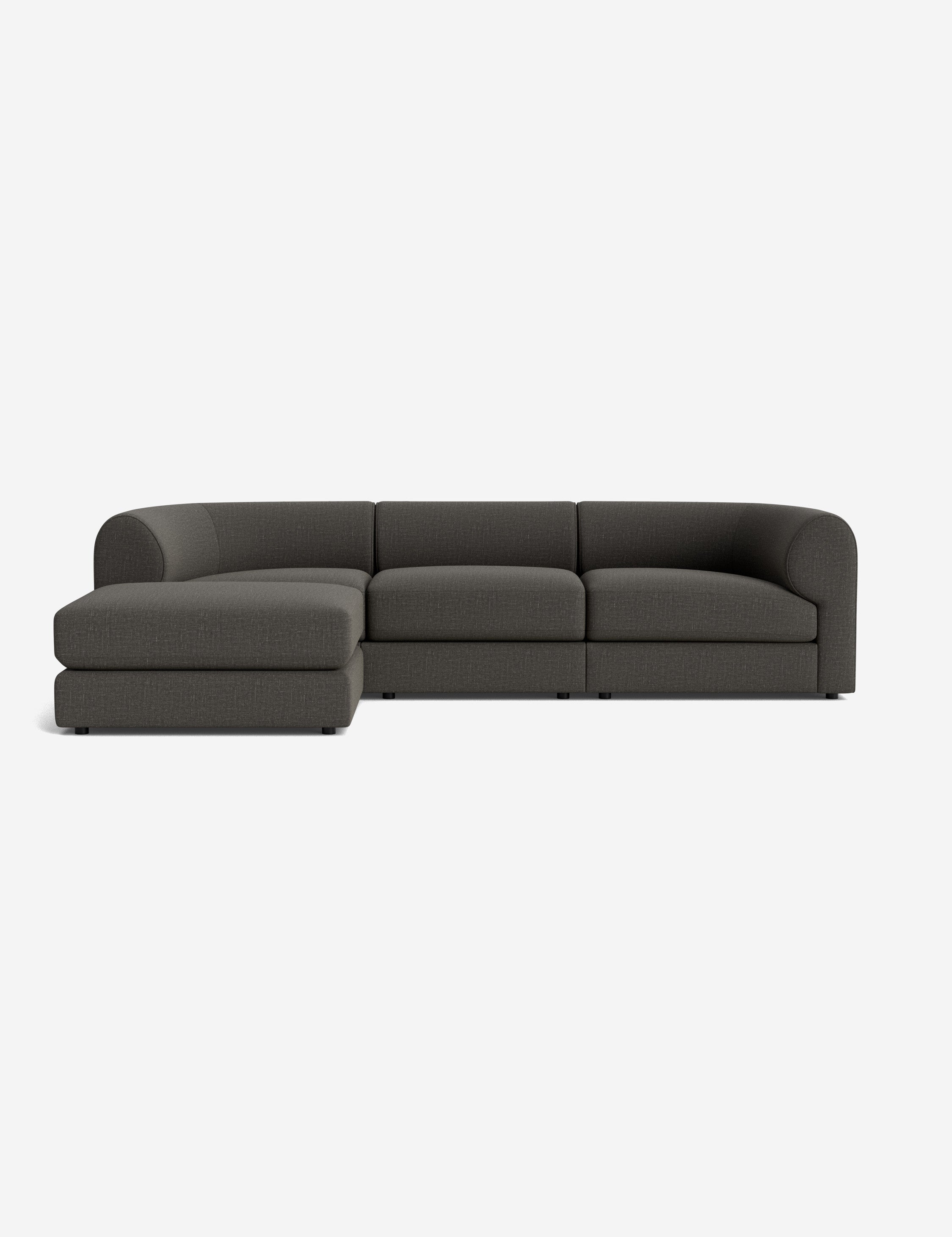 Lulu and Georgia Sergio Modular Sectional Sofa With Ottoman - view 36