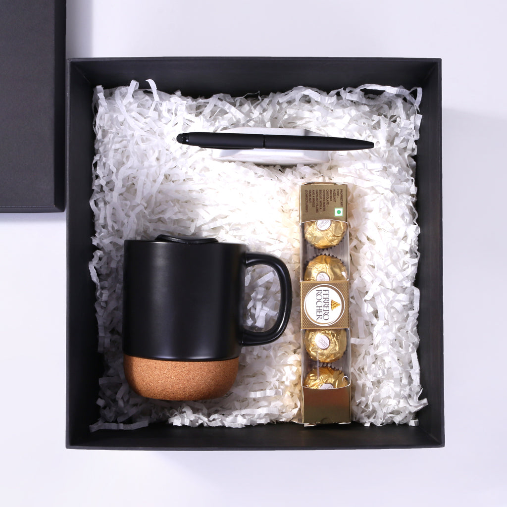 Bigsmall Cork Base Mug Gift Set - view 2
