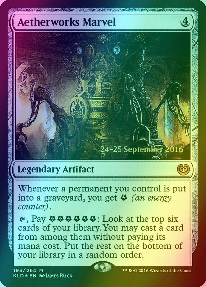 Aetherworks marvel 193s – Magic Aetherworks Marvel [193s] [Kaladesh Promos] [Foil]