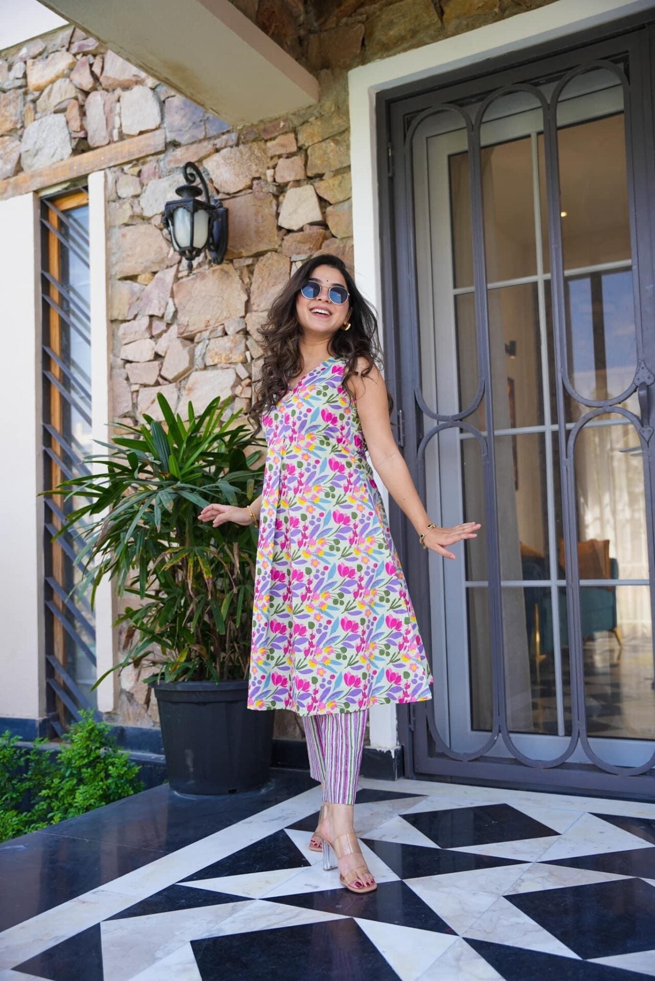 Idaho-o Ojasvi cotton kurta set
