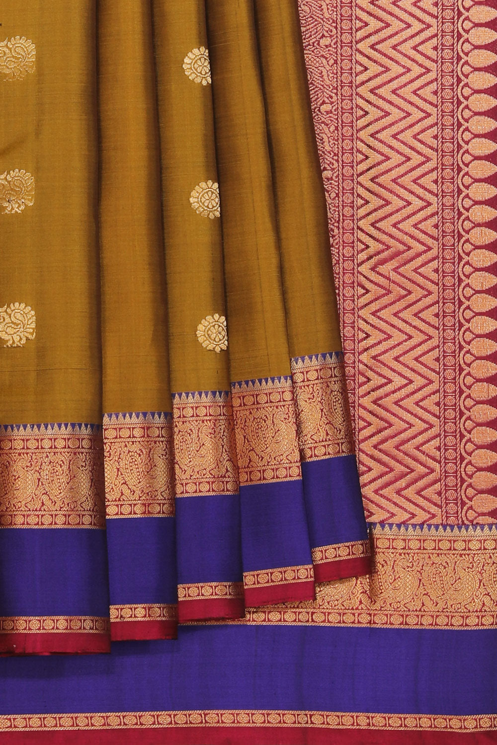 Kalanjali Gorgeous Heena-Green Saree – Women's