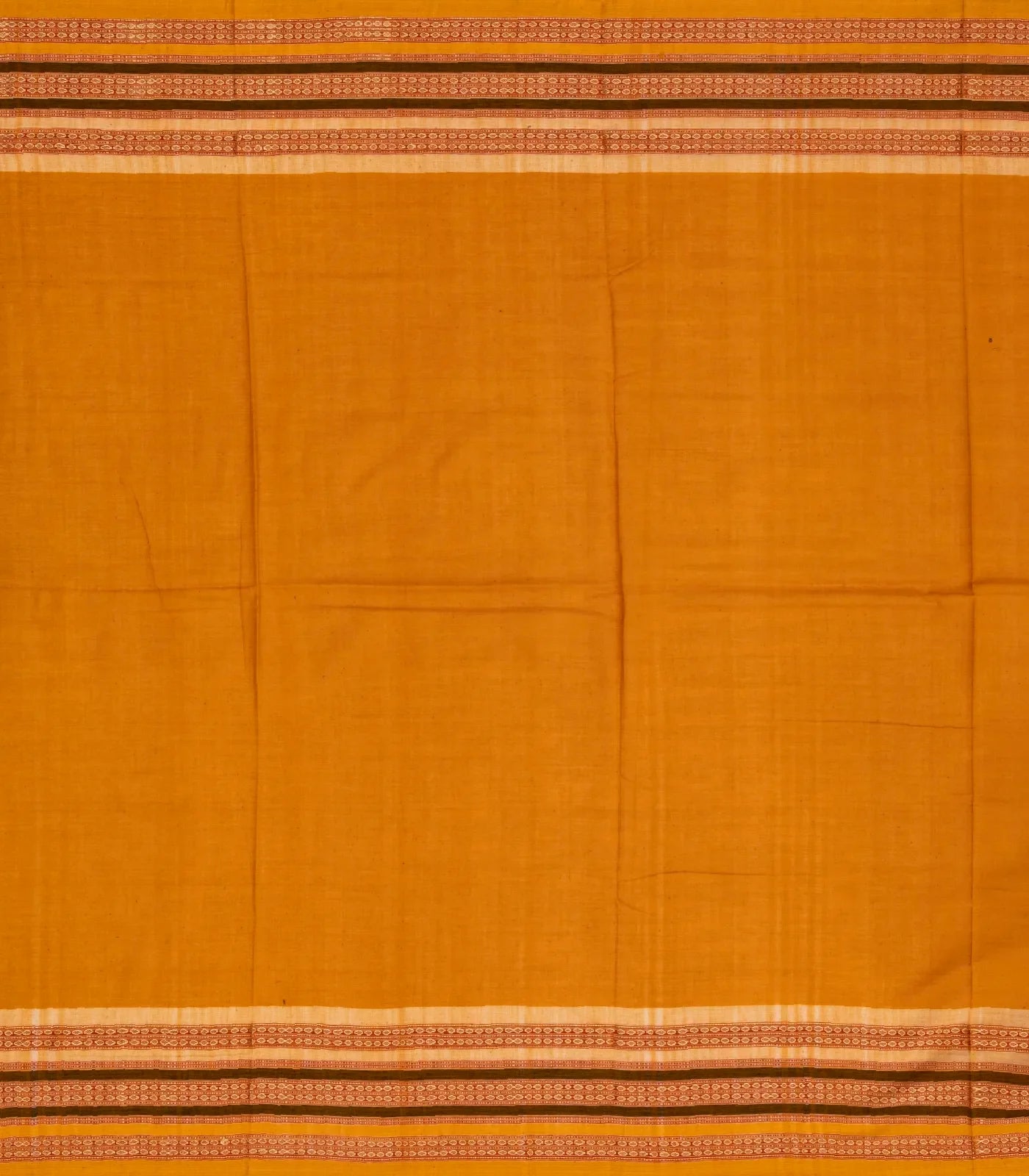 RmKV Bottle Green Handloom Orissa Cotton Saree With Button Buttas - view 4