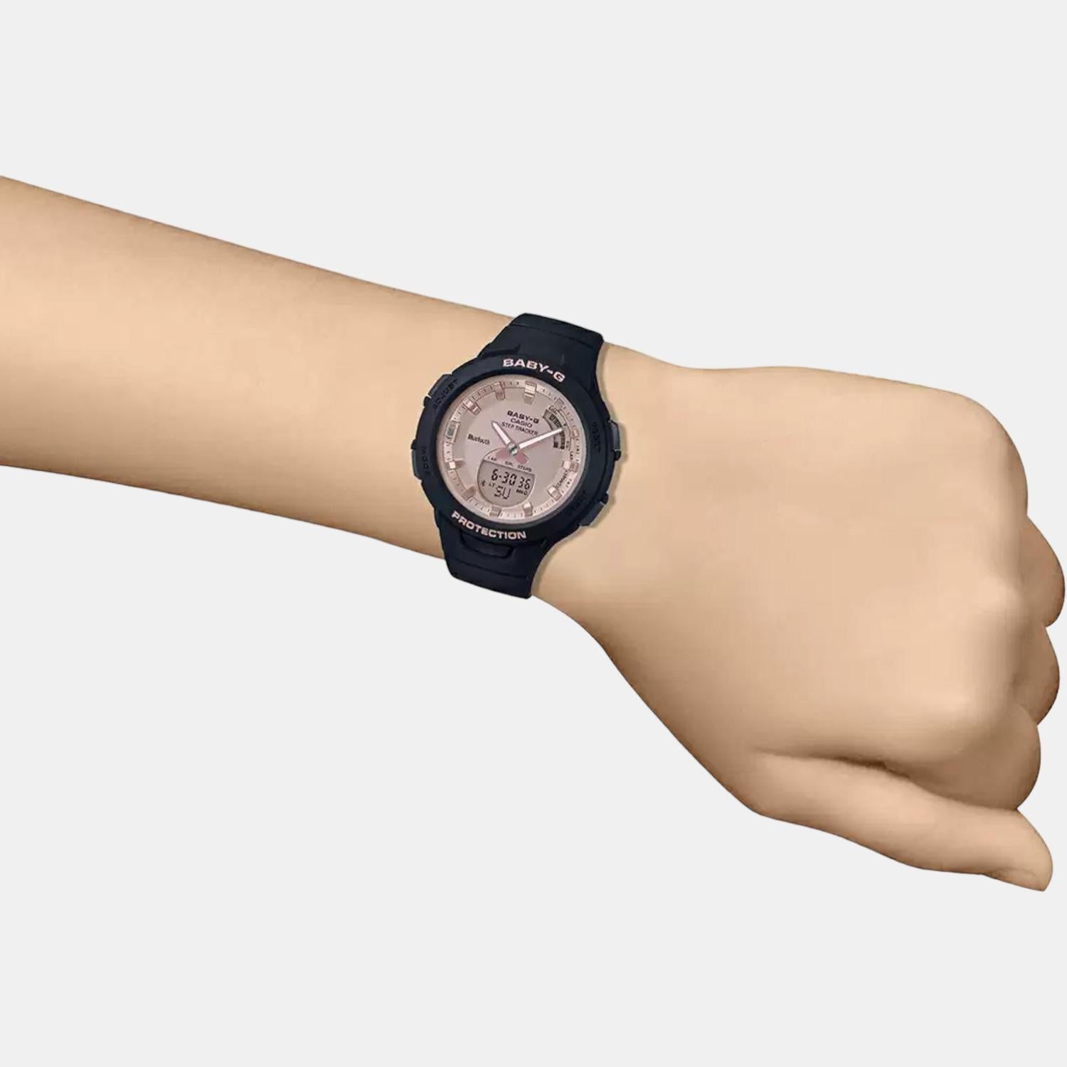 Casio Baby-G Women Quartz Rose Gold Dial Analog-Digital Resin Watch BX163 - view 7